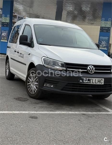 Usado VW Caddy Edition 102 CV (75 kW) 2020 Blanco Monovolumen
