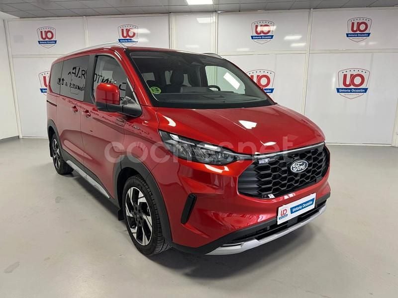 Rojo Usado 2024 Ford Tourneo Custom Active Monovolumen | 69.900 € - Imagen 1/4