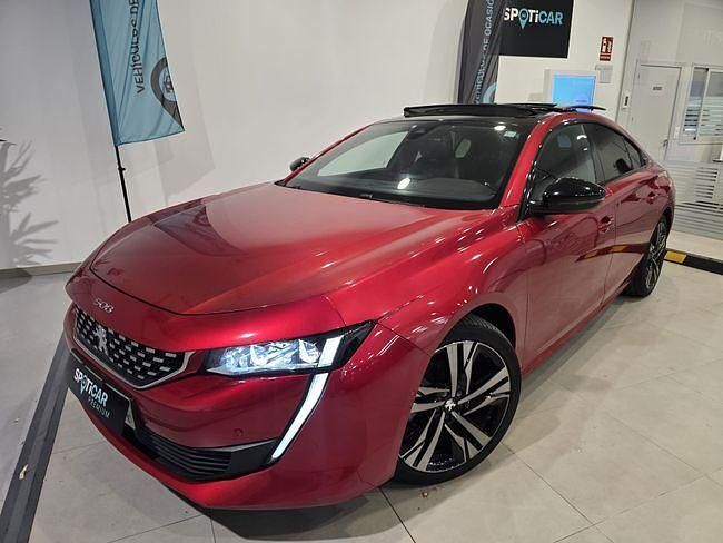 Rojo Usado 2021 Peugeot 508 GT Berlina | 19.990 € (Precio justo) - Imagen 1/4