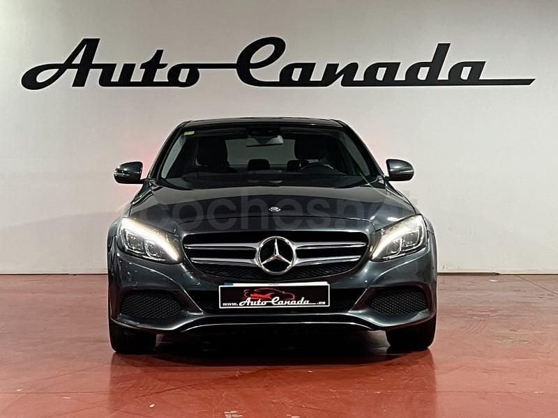 Usado Mercedes C350e Exclusive 279 CV (205 kW) 2015 Gris / plata Berlina