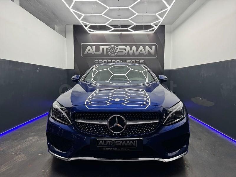 Usado Mercedes C220 170 CV (125 kW) 2017 Azul Coupe
