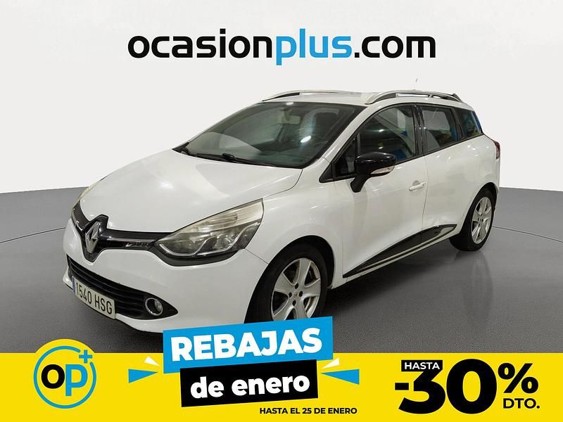 Blanco Usado 2013 Renault Clio GrandTour Dynamique Familiar | 6890 € (Precio justo) - Imagen 1/4