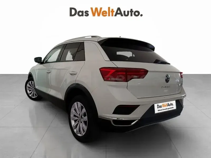 Usado VW T-Roc Advance 110 CV (80 kW) 2021 Blanco SUV