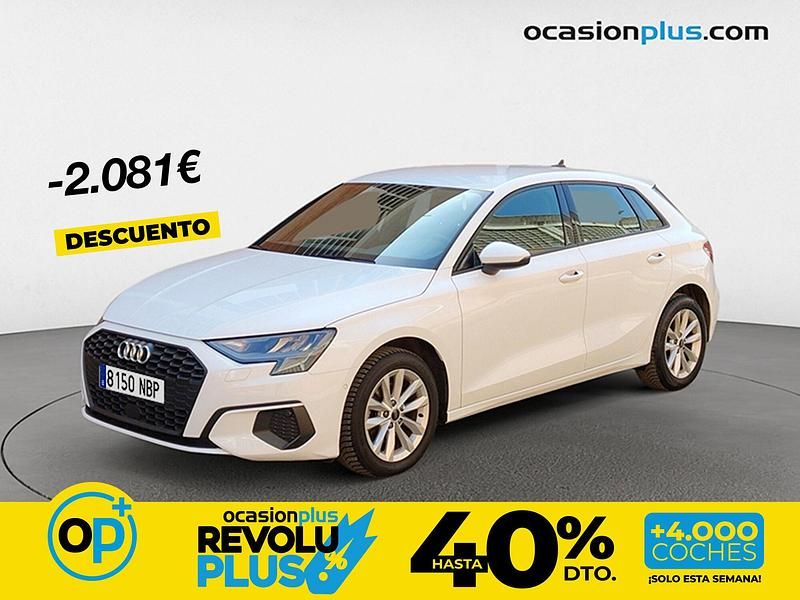 Usado Audi A3 110 CV (80 kW) 2023 Blanco Berlina
