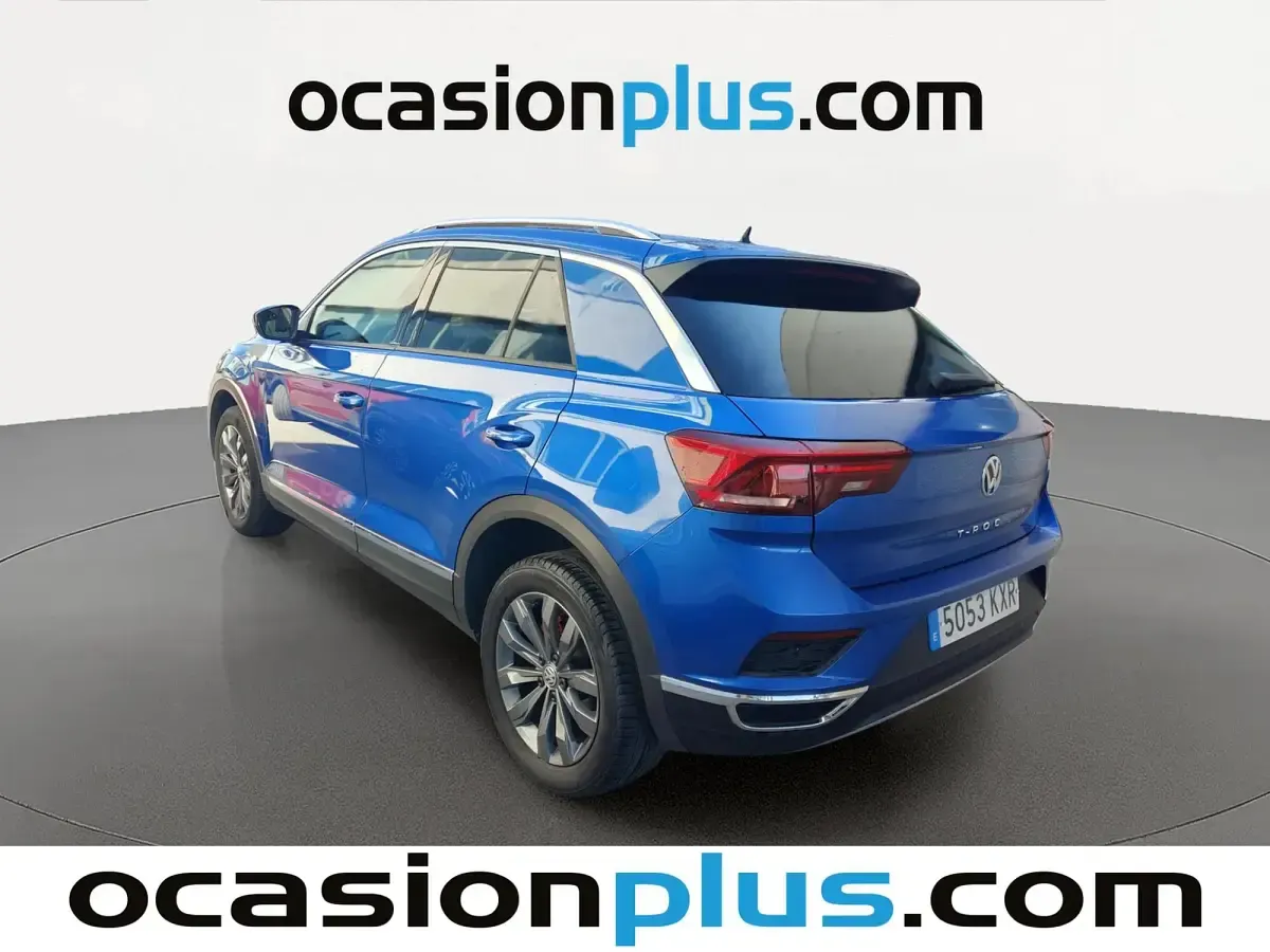 Usado VW T-Roc Sportline 150 CV (110 kW) 2019 Azul SUV