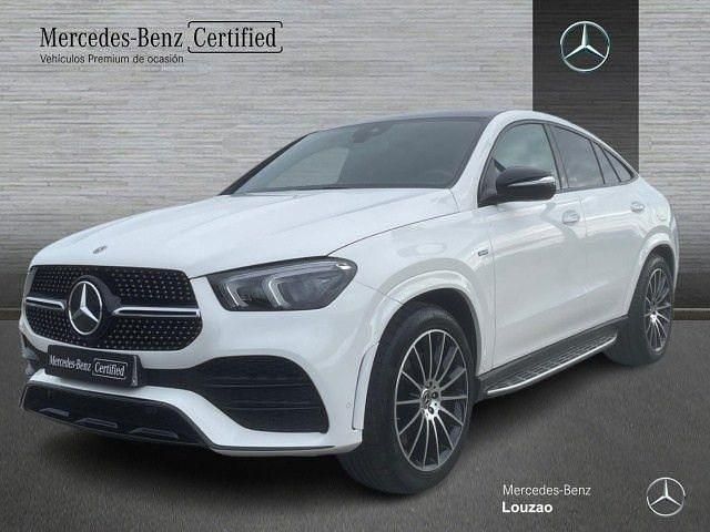Usado Mercedes GLE350 AMG line 320 CV (235 kW) 2021 Blanco polar