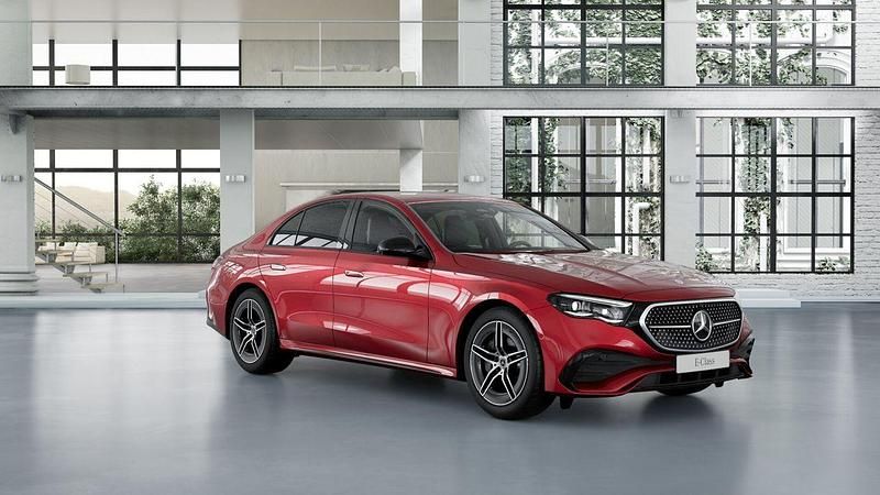 Nuevo Mercedes E200 204 CV (150 kW) 2025 Rojo Berlina