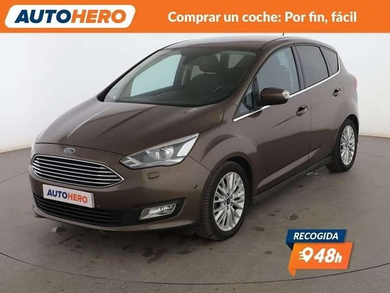 Marrón Usado 2016 Ford C-MAX Titanium Monovolumen | 12.599 € (Buen precio) - Imagen 1/3