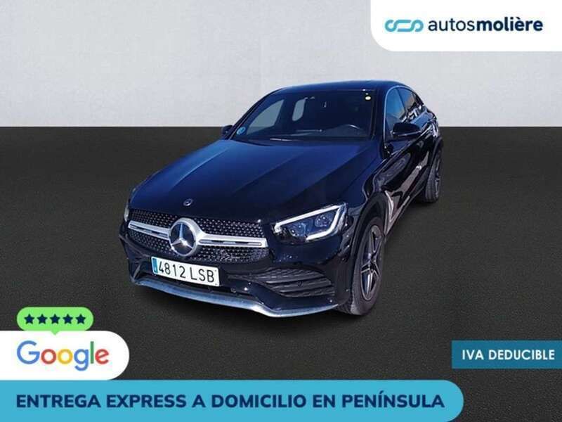 Negro Usado 2021 Mercedes GLC300 Coupe | 44.500 € (Super precio) - Imagen 1/4
