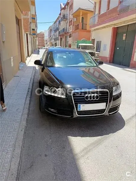 Usado Audi A6 240 CV (176 kW) 2009 Negro Berlina