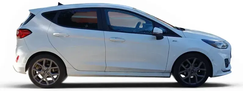Usado Ford Fiesta ST-Line 155 CV (114 kW) 2022 Blanco Utilitario