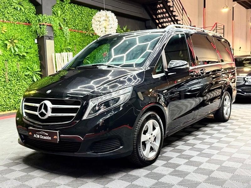 Usado Mercedes V250 Avantgarde 204 CV (150 kW) 2017 Negro Monovolumen