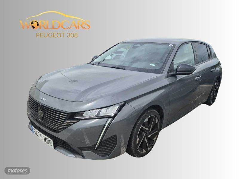 Gris Usado 2024 Peugeot 308 Allure Berlina | 21.000 € (Super precio) - Imagen 1/4