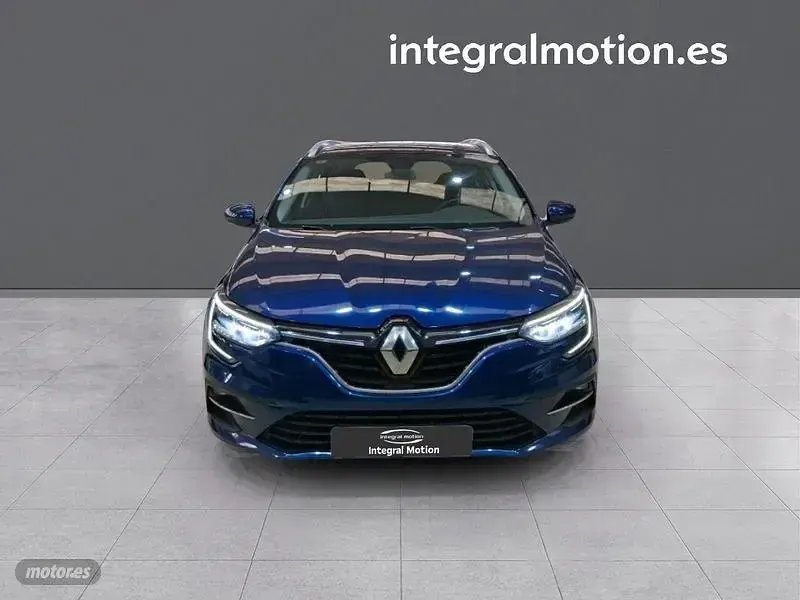 Usado Renault Mégane GrandTour Business 115 CV (84 kW) 2021 Azul Familiar