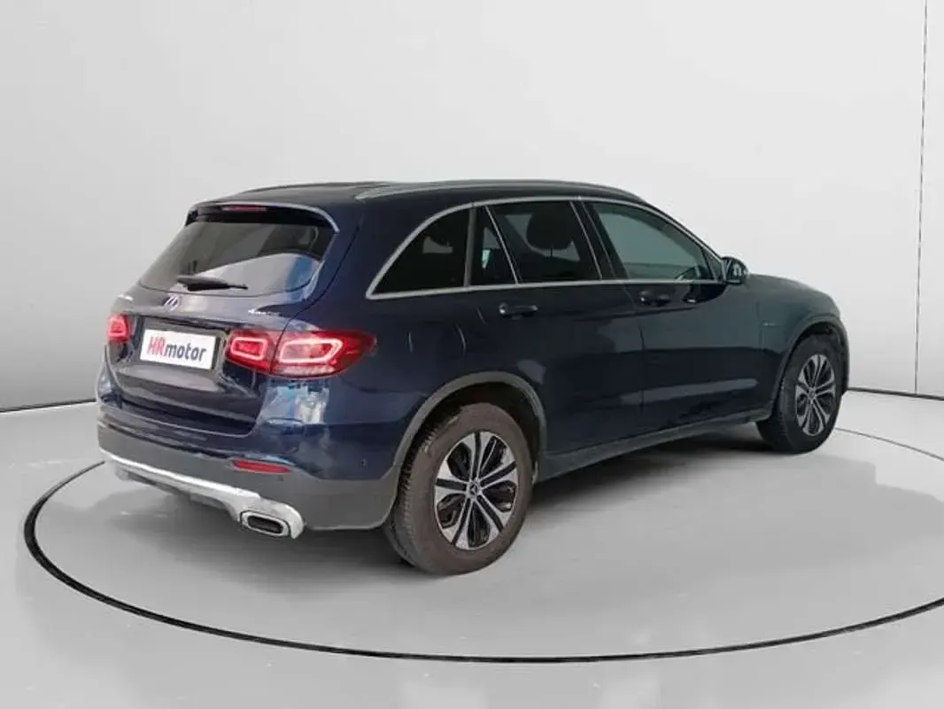 Usado Mercedes GLC300 321 CV (236 kW) 2020 Azul SUV