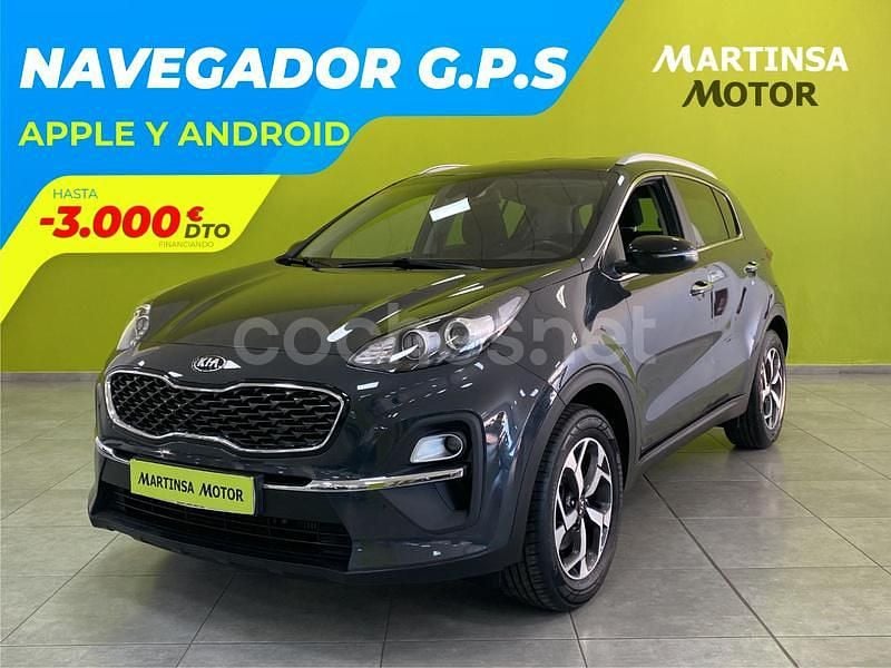 Gris / plata Usado 2021 Kia Sportage Plus SUV | 23.300 € (Un poco caro) - Imagen 1/4