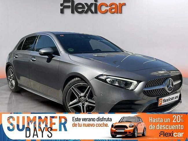 Gris Usado 2018 Mercedes A180 Berlina | 24.790 € (Un poco caro) - Imagen 1/4