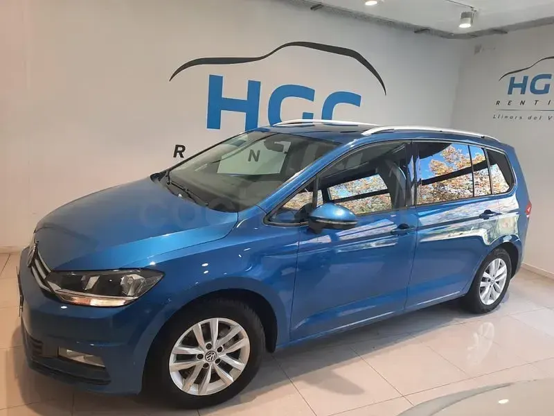 Usado VW Touran Advance 110 CV (80 kW) 2016 Azul Monovolumen