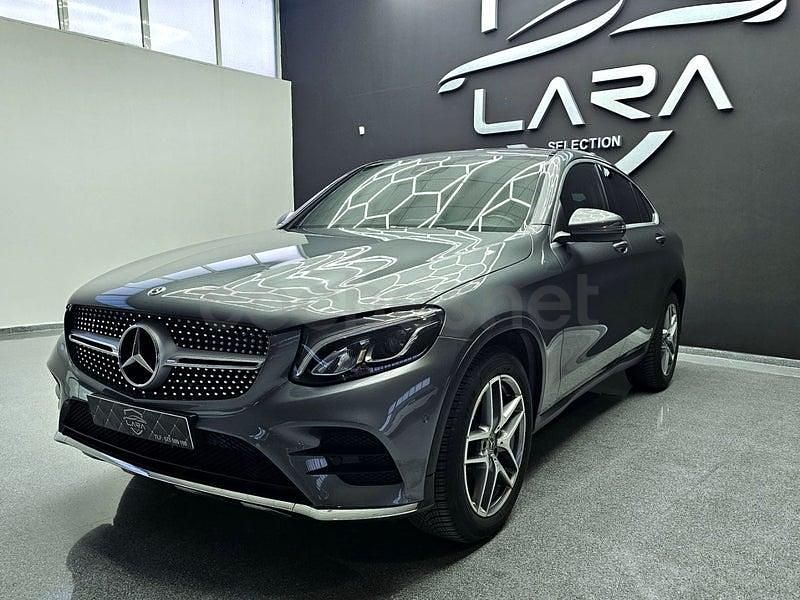Usado Mercedes GLC250 204 CV (150 kW) 2018 Gris / plata Coupe