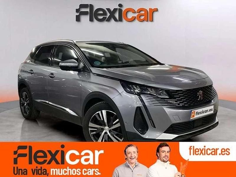 Gris Usado 2021 Peugeot 3008 Allure Monovolumen | 16.190 € (Precio justo) - Imagen 1/4