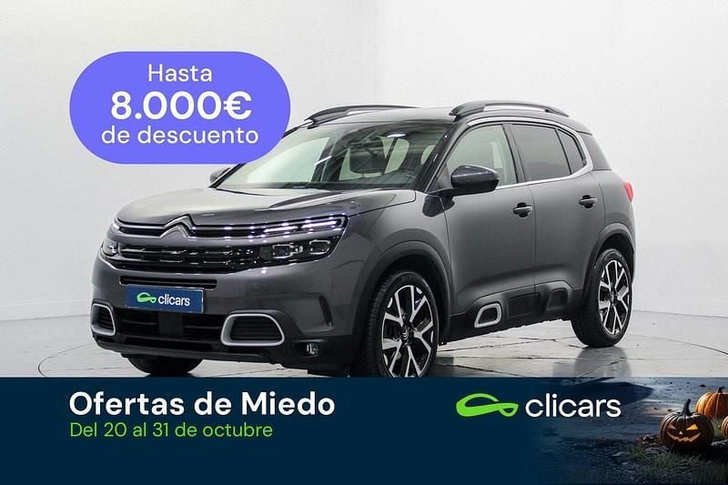 Gris / plata Usado 2021 Citroën C5 Aircross Shine SUV | 16.690 € (Precio justo) - Imagen 1/4