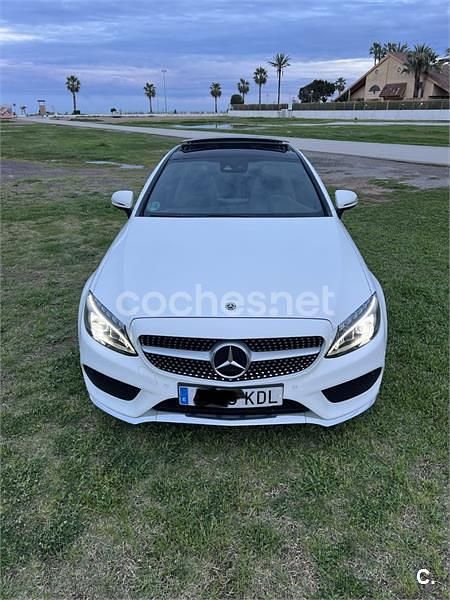Usado Mercedes C220 170 CV (125 kW) 2018 Blanco Coupe