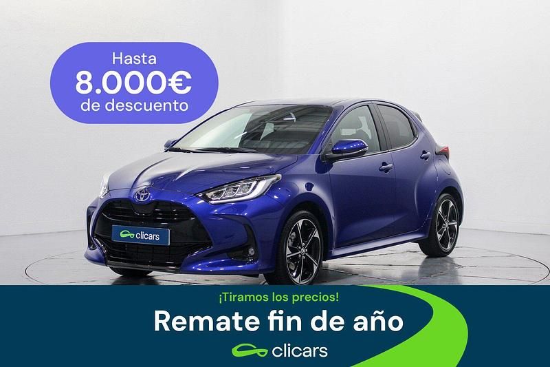 Azul Usado 2025 Toyota Yaris Hybrid Style | 22.390 € (Precio justo) - Imagen 1/4