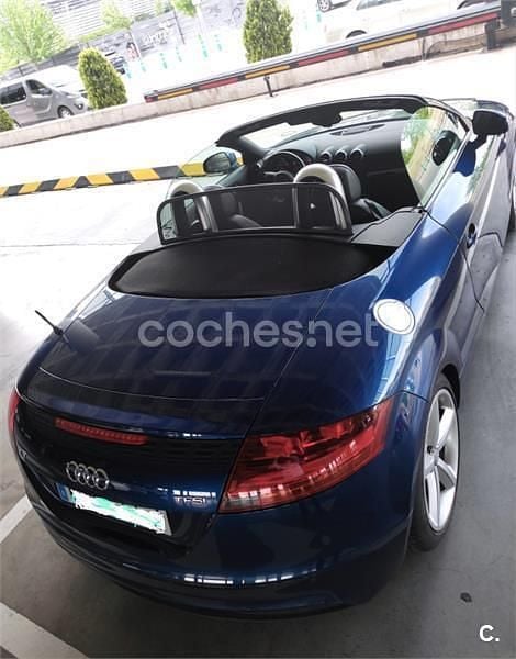 Usado Audi TT Roadster S-Line 160 CV (117 kW) 2010 Azul Descapotable