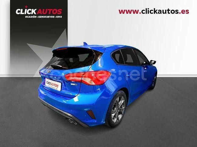 Usado Ford Focus ST-Line 125 CV (91 kW) 2022 Azul Berlina