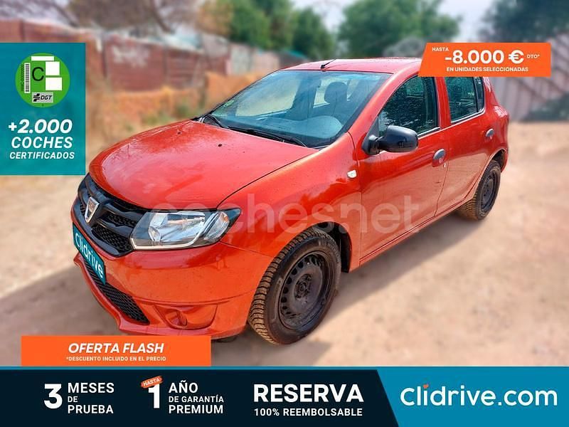 Rojo Usado 2013 Dacia Sandero Base Utilitario | 5290 € (Precio justo) - Imagen 1/3