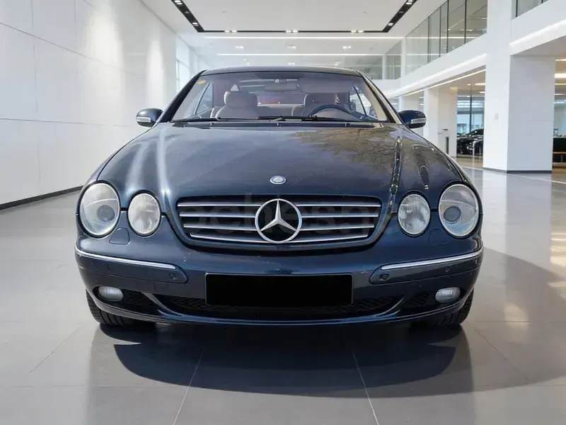 Usado Mercedes CL500 306 CV (225 kW) 1999 Azul Coupe