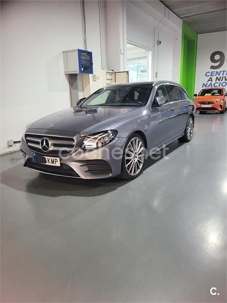 Usado Mercedes E220 194 CV (142 kW) 2018 Gris / plata Familiar