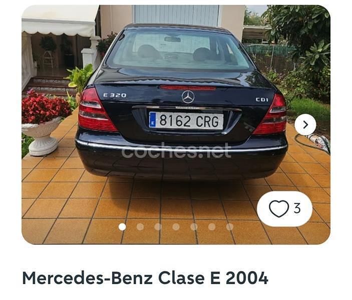 Usado Mercedes E220 Elegance 143 CV (105 kW) 2004 Azul Familiar