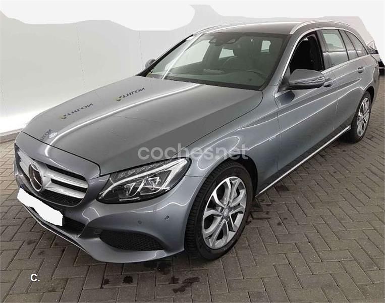 Gris / plata Usado 2016 Mercedes C350e Exclusive Familiar | 21.000 € (Precio justo) - Imagen 1/2
