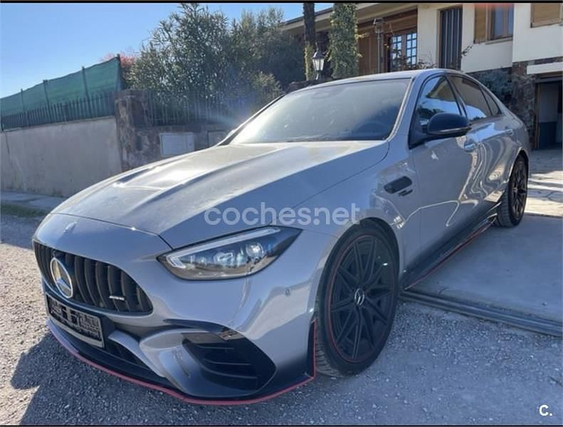 Usado Mercedes C63S AMG 680 CV (500 kW) 2024 Gris / plata Berlina