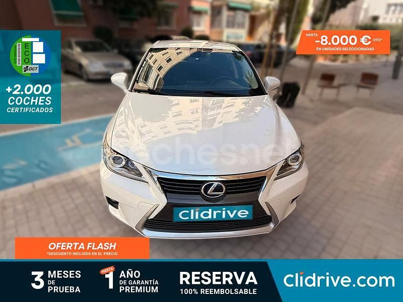 Blanco Usado 2014 Lexus CT200h Executive Line Berlina | 14.790 € (Precio justo) - Imagen 1/3