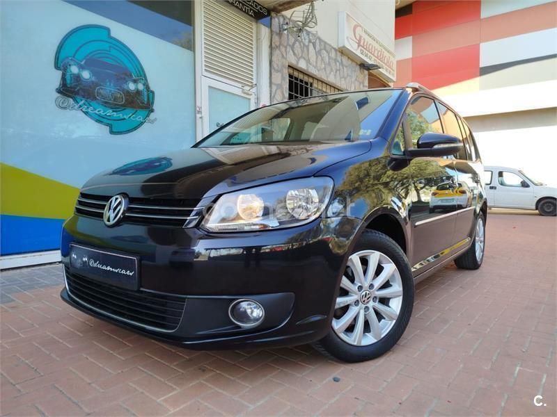 Negro Usado 2013 VW Touran Advance Monovolumen | 12.990 € (Precio justo) - Imagen 1/4