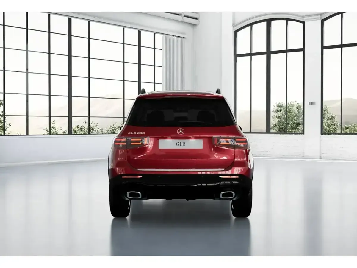 Nuevo Mercedes GLB200 163 CV (119 kW) 2025 Rojo SUV