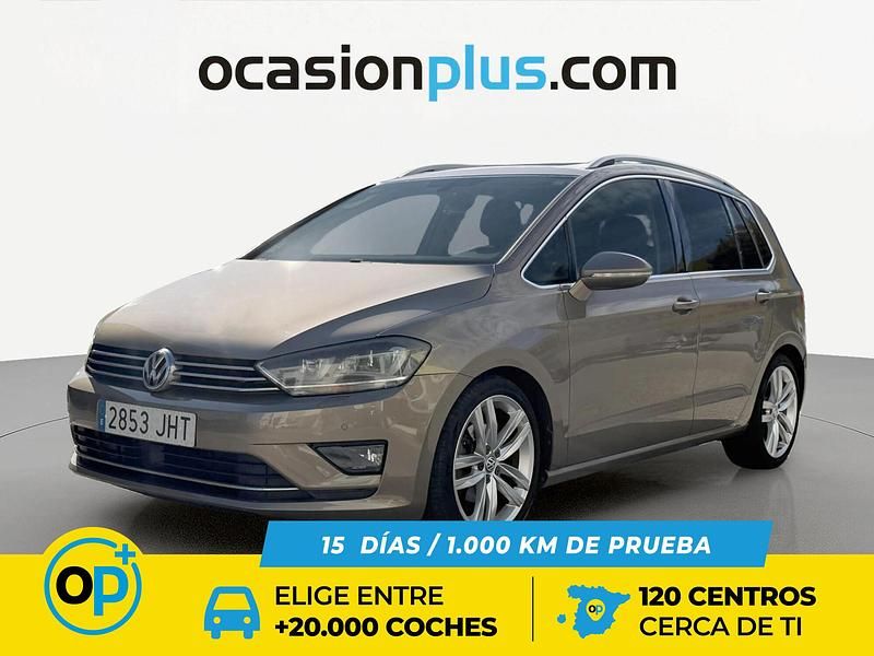 Usado VW Golf Sportsvan Sport 150 CV (110 kW) 2015 Amarillo Monovolumen