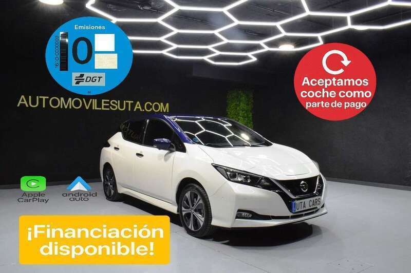 Blanco Usado 2021 Nissan Leaf Tekna Utilitario | 18.899 € - Imagen 1/4