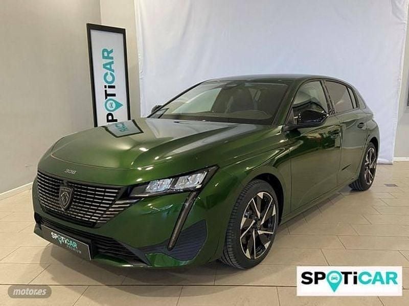 Verde Usado 2024 Peugeot 308 Allure | 22.500 € (Precio justo) - Imagen 1/4