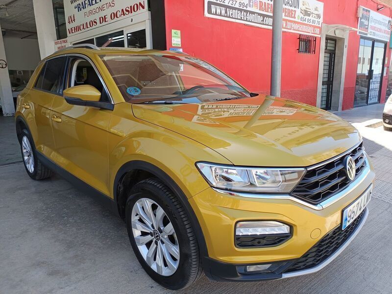 Amarillo Usado 2021 VW T-Roc Edition SUV | 17.500 € - Imagen 1/4