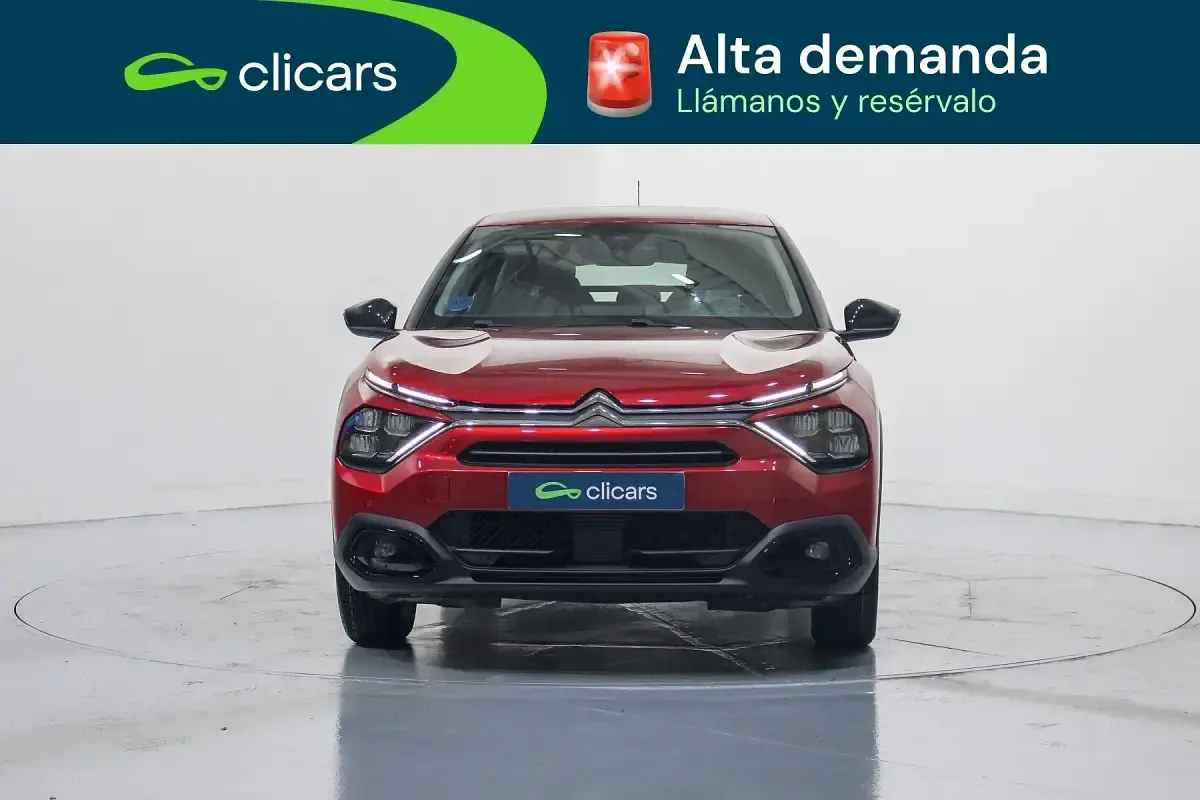 Usado Citroën e-C4 Feel 100 kW (136 CV) 2021 Rojo