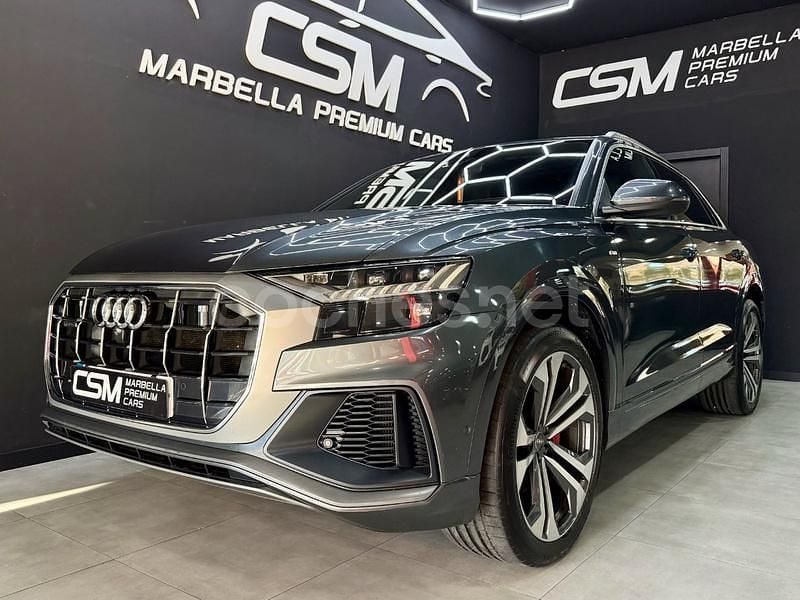 Gris / plata Usado 2018 Audi Q8 Ambiente SUV | 51.990 € (Precio justo) - Imagen 1/4