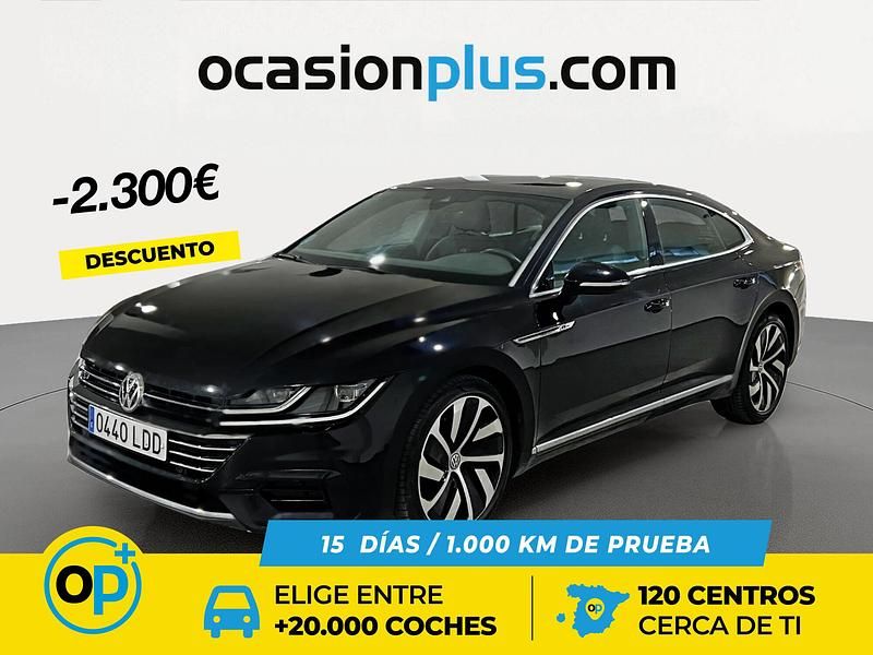 Usado VW Arteon R-line 150 CV (110 kW) 2019 Negro Utilitario