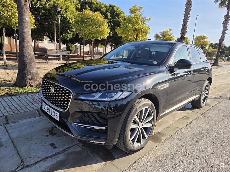 Negro Usado 2022 Jaguar F-Pace SUV | 25.950 € (Super precio) - Imagen 1/4