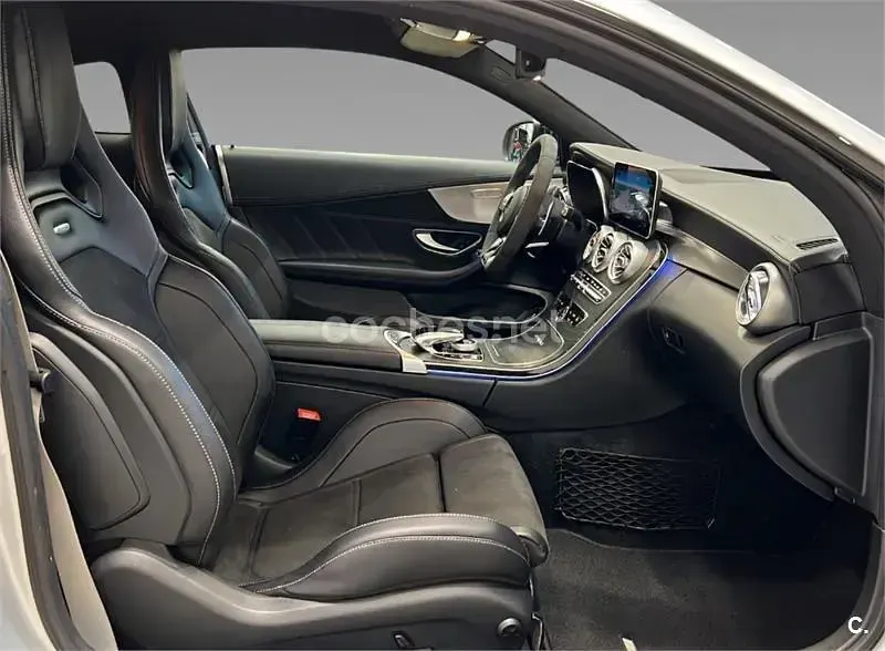 Usado Mercedes C63S AMG 510 CV (375 kW) 2019 Gris / plata Coupe