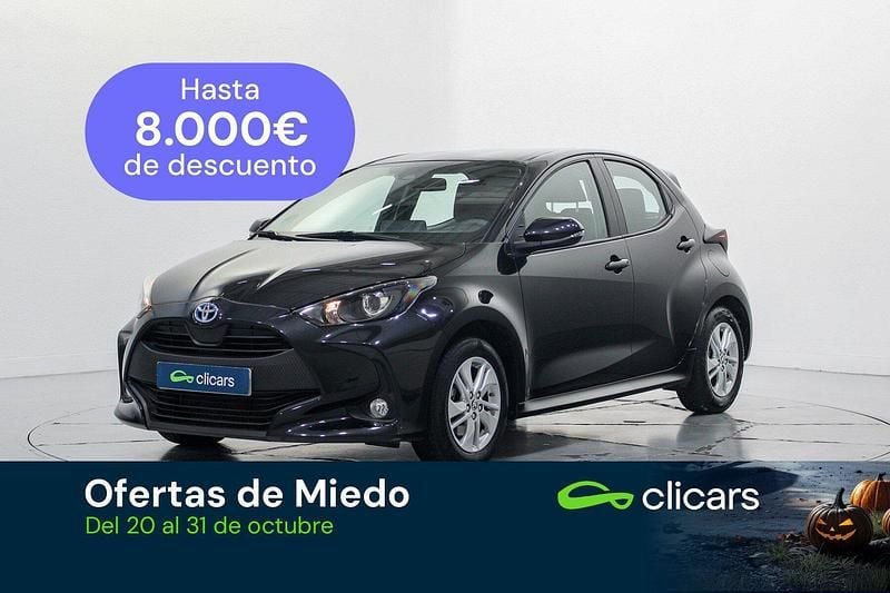 Negro Usado 2021 Toyota Yaris Hybrid Business Edition Berlina | 18.490 € (Precio justo) - Imagen 1/4