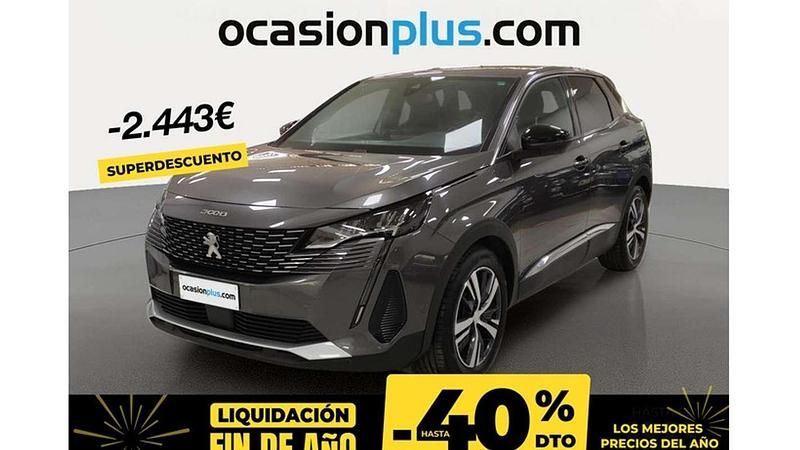 Plateado Usado 2023 Peugeot 3008 Allure Monovolumen | 19.547 € (Buen precio) - Imagen 1/4