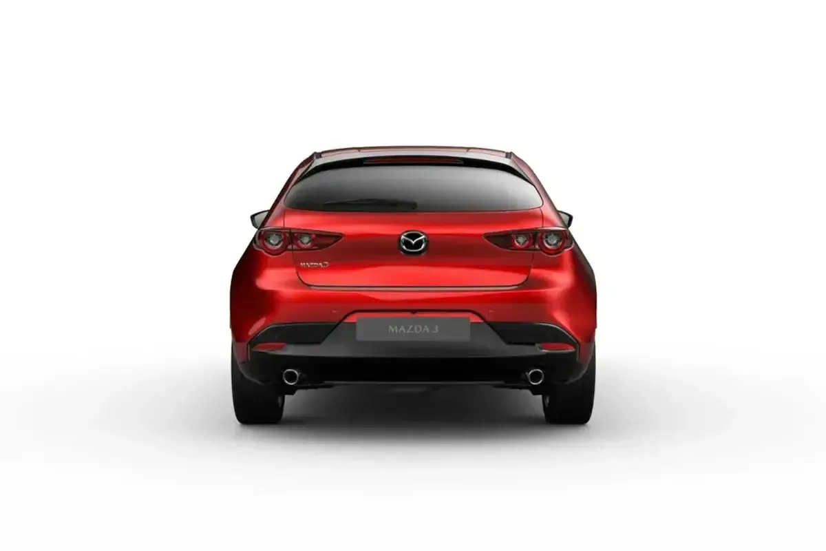 Nowe Mazda 3 Exclusive-Line 140 KM (102 kW) 2026 Czerwony